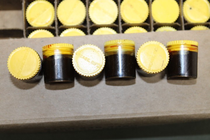 6 US Military Issue Vietnam Era Rifle Grease Pods M1 Rifle Butt Stock 6 NOS