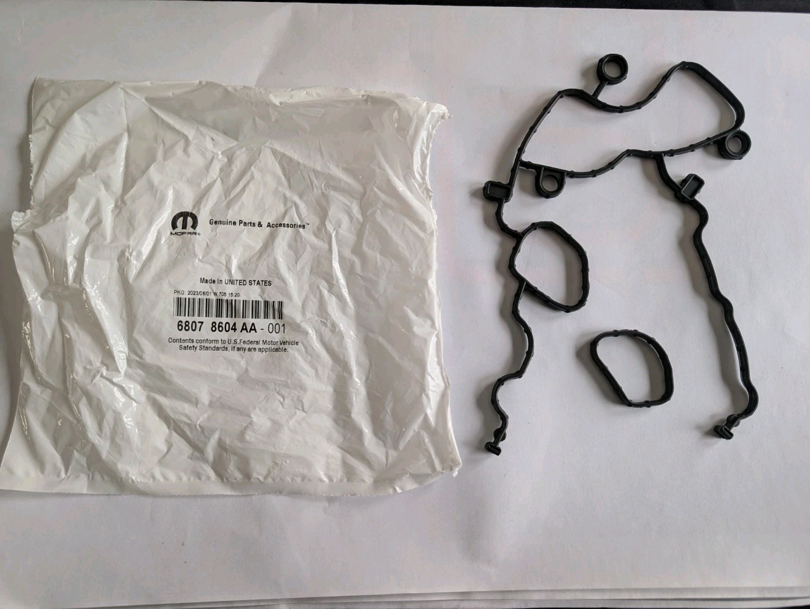 Mopar 3.6 Liter Timing Cover Gasket 68078604AA