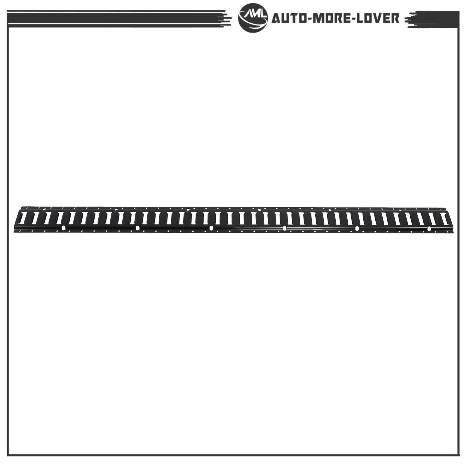 6 Feet Long E Track Tie-Down Rails BLK Finish 8 Pack For Cargo Management System