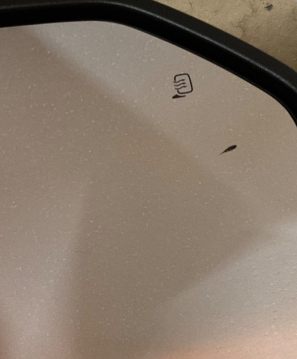 2023/24 Ford OEM Superduty F250/350 Power Heated Mirror LH Driver SEE DAMAGE