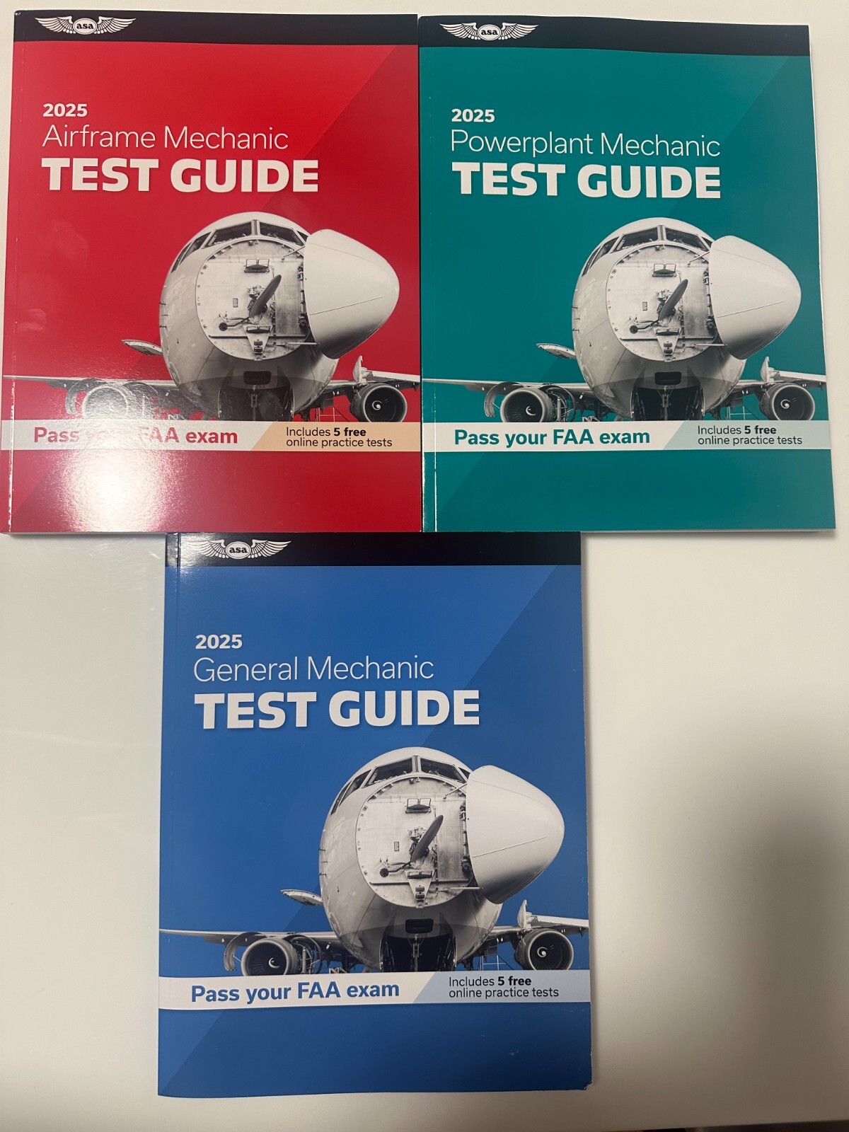 Just Arrived! 2026 AMT TEST GUIDE BUNDLE by ASA GENERAL, AIRFRAME & POWERPLANT