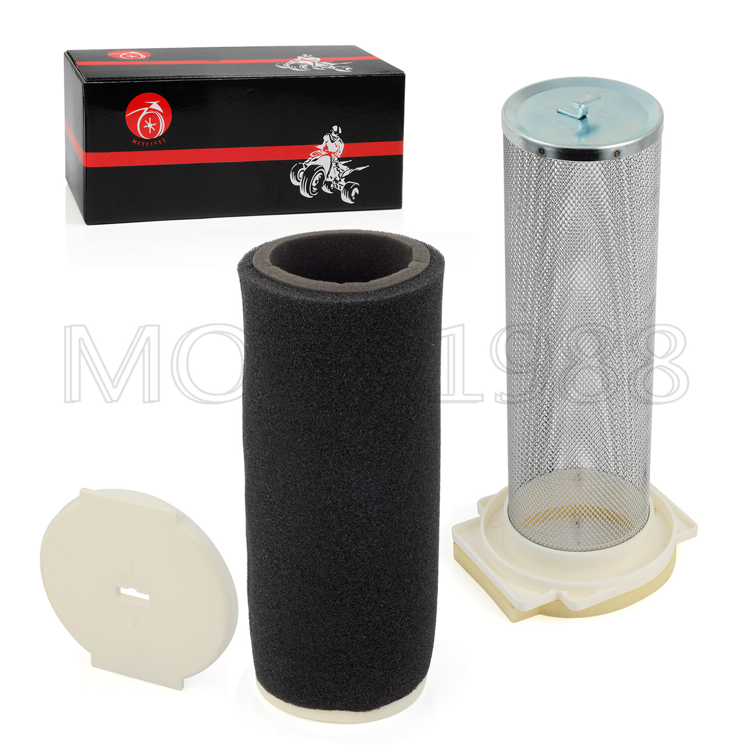 Air Filter & Cage Guide & CAP Kit For Yamaha Grizzly 600 660 98-08 1UY-14458-01
