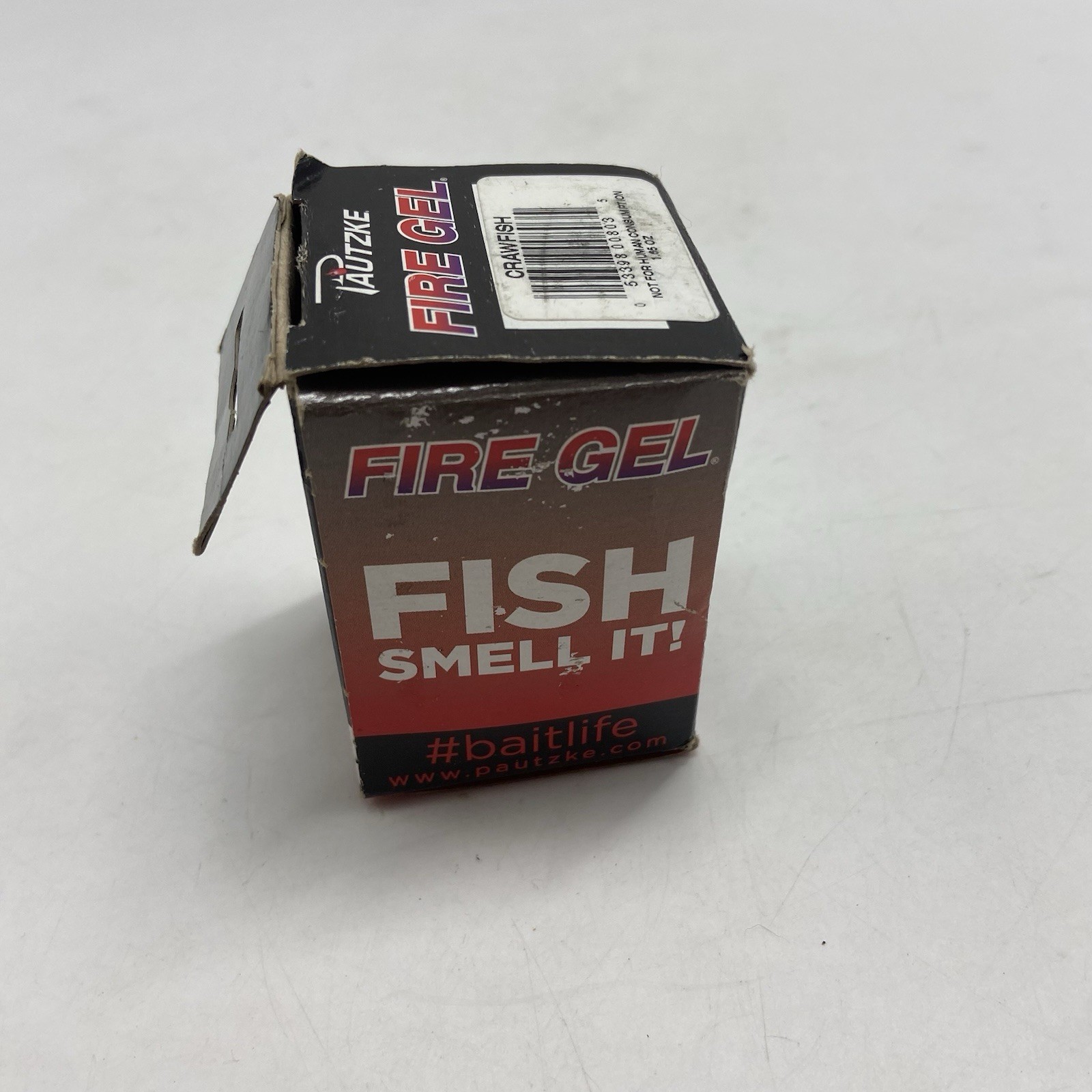 PAUTZKE'S Fire Gel Orange Crawfish Bait 1.65 OZ Bait Lab Approved Fish Smell It!