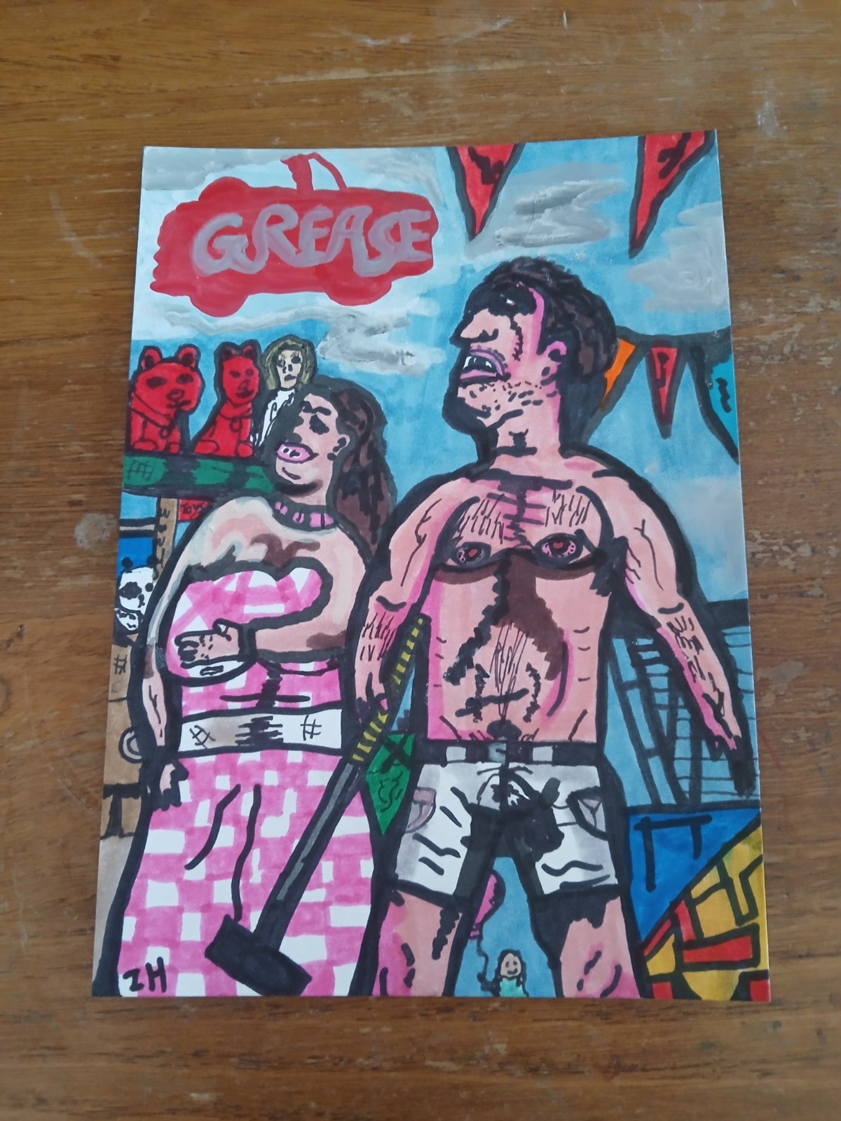 Drawings Reserved For Kevin Just Before Dawn Horror