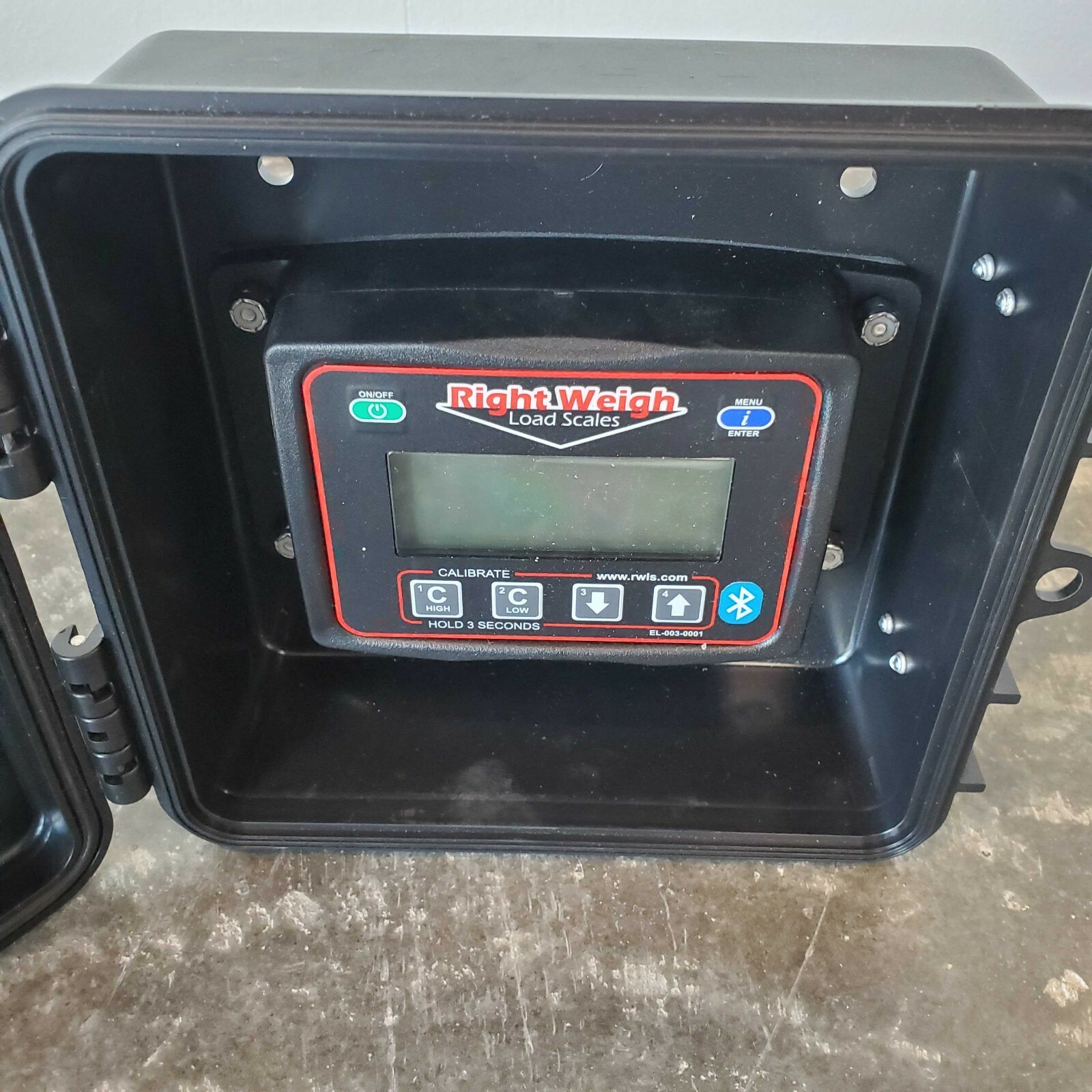 USED Bluetooth Right Weigh 201-EBT-02B Digital Axle Load Truck Air Weight Scale