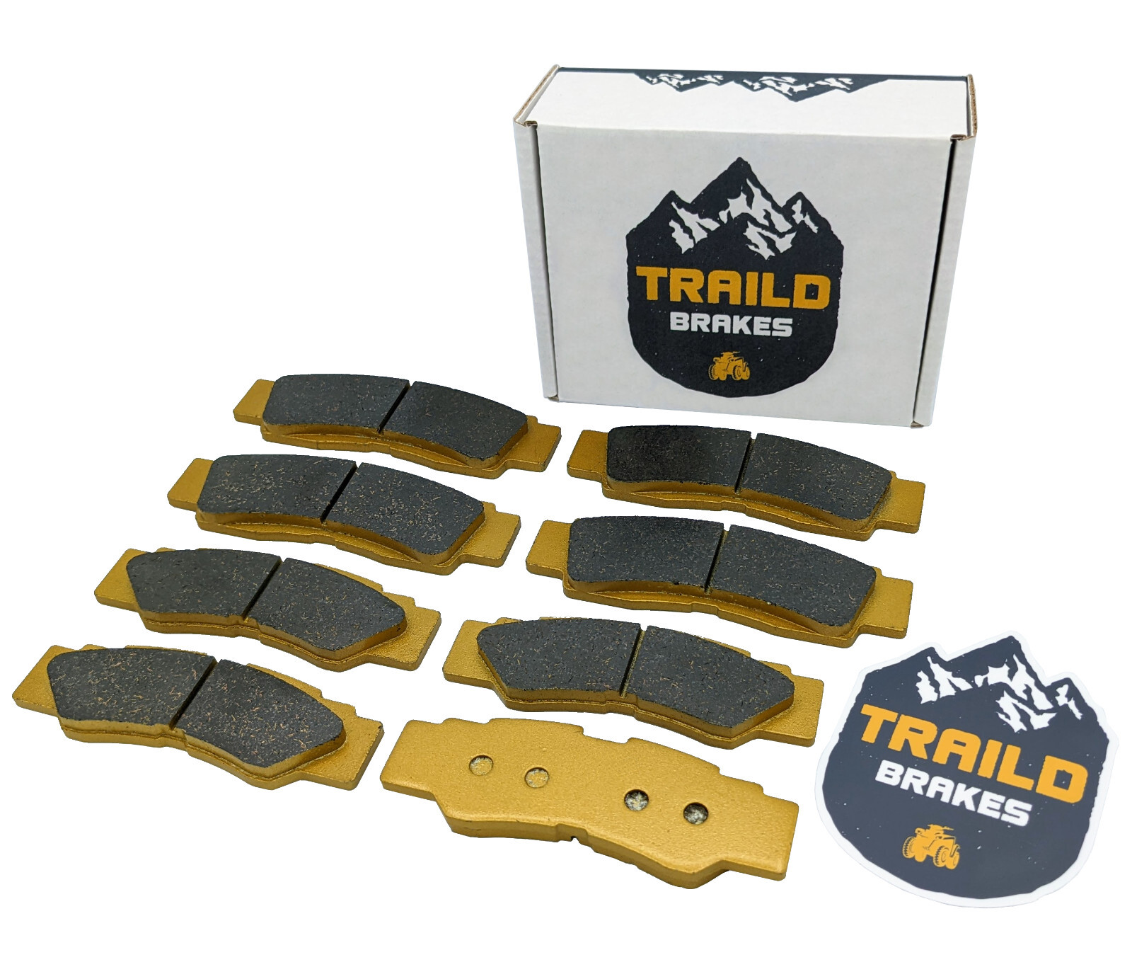 Yamaha Wolverine RMAX 2021-2024 Brake Pad Set Front & Rear + Parking Brake