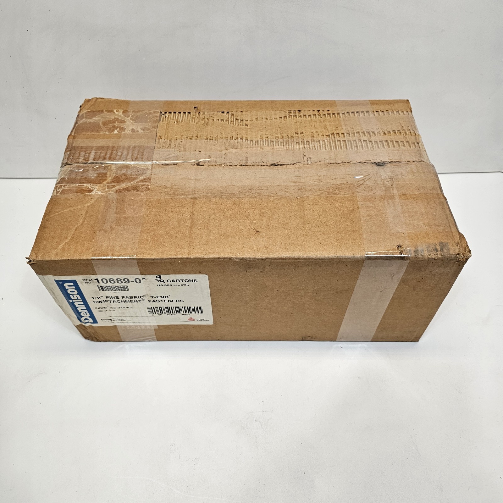 9 x 5000 AVERY DENNISON HEAVY DUTY 1/2" T-END SWIFTACHMENT FASTENERS, 10689-0