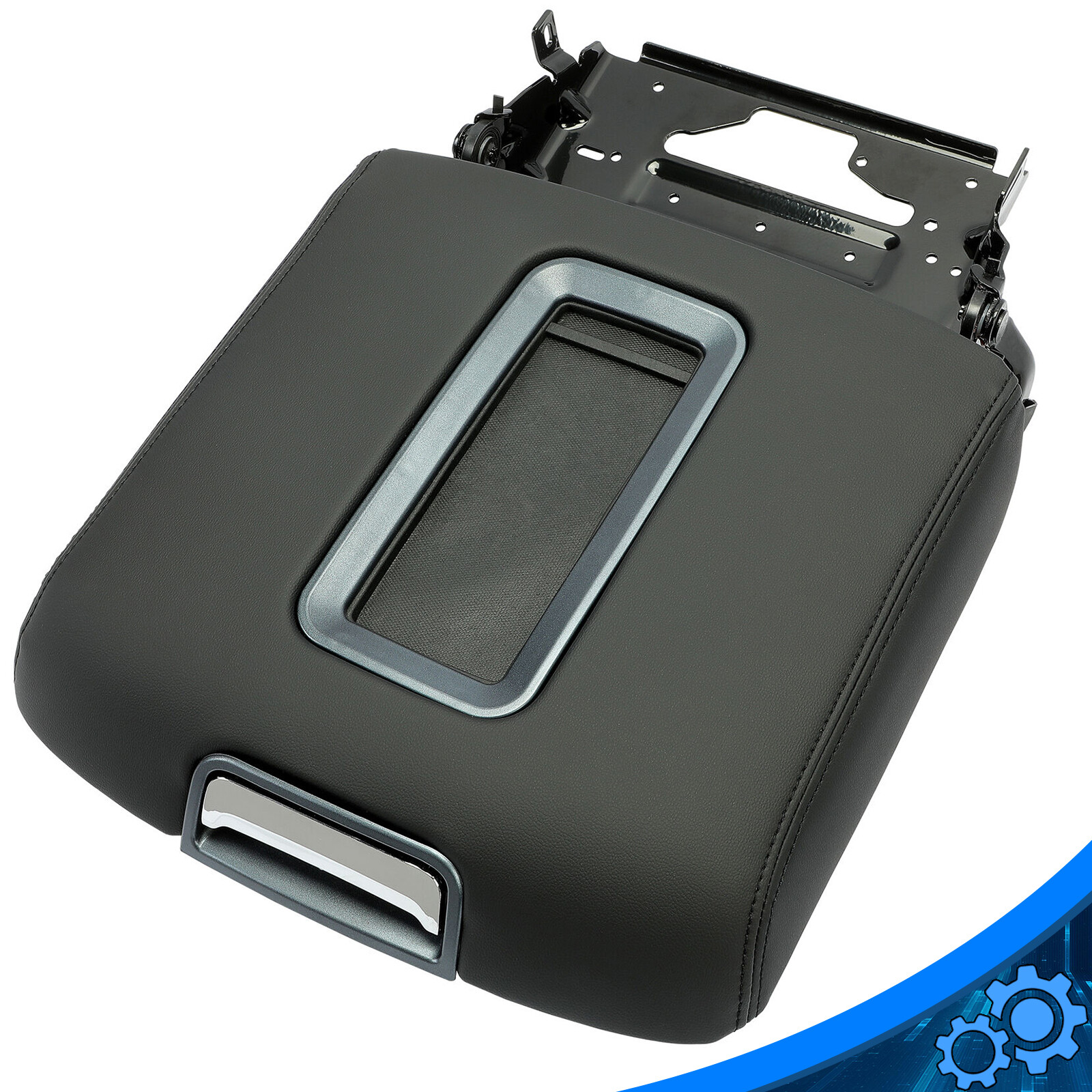 Leather Center Console Armrest Lid For 2014-2019 Chevrolet Silverado GMC Sierra