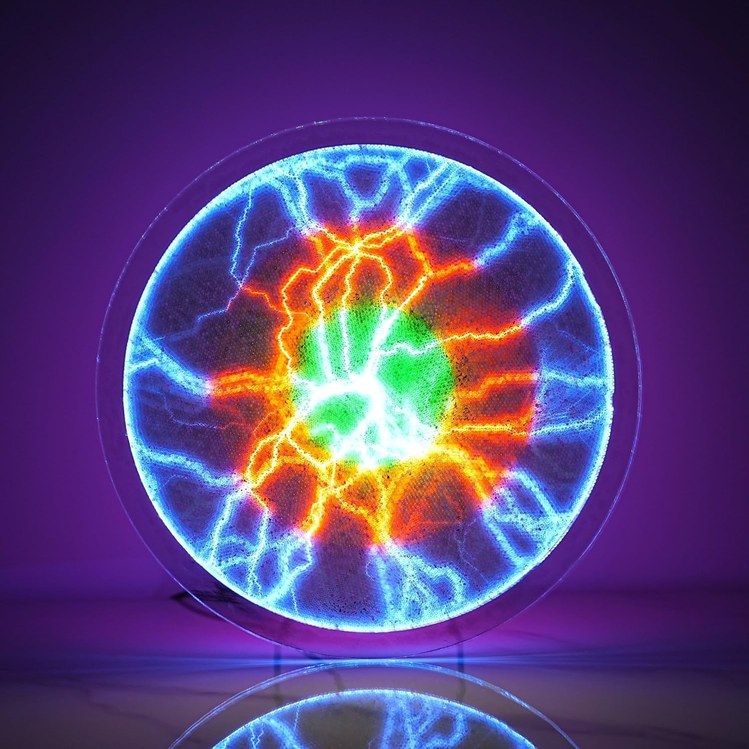 12 Inch Plasma Disc,Plasma Plate ，Flashmen Plasma Disc Science Toy，Fancy Club De