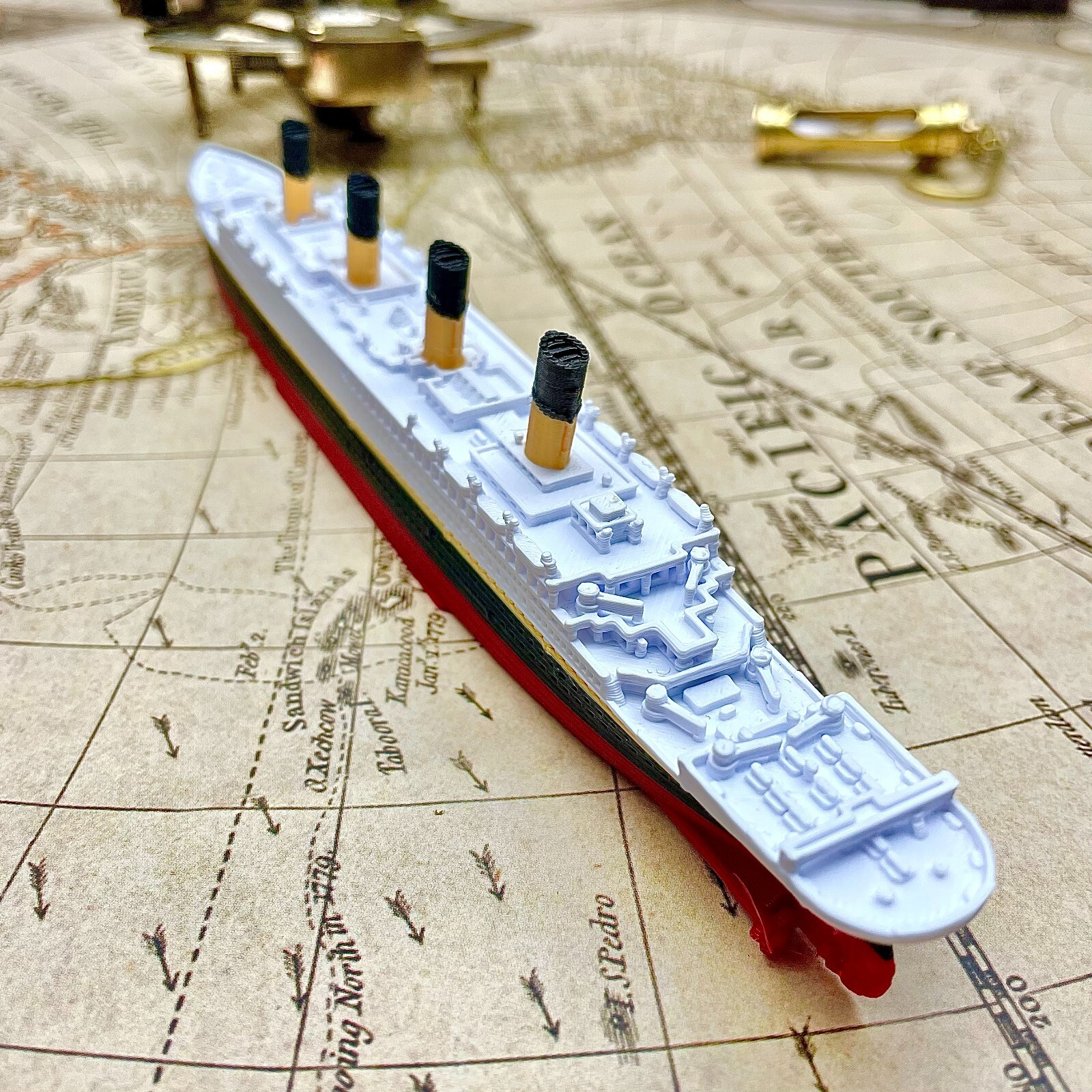 8" Titanic, Britannic Or Olympic Model, RMS Titanic Model Toy, Titanic Toys
