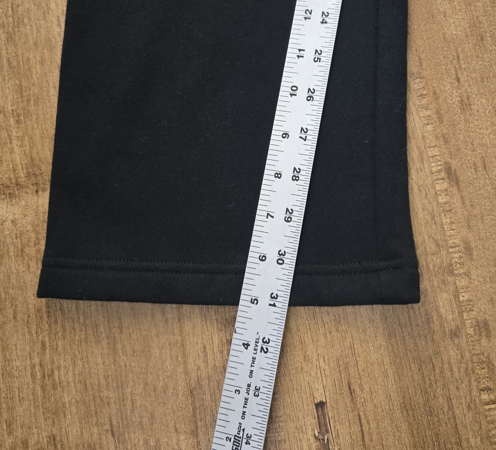 NWT C9 Champion Semi Fitted Sweatpants Women XS Black Low Rise Fleece Straight