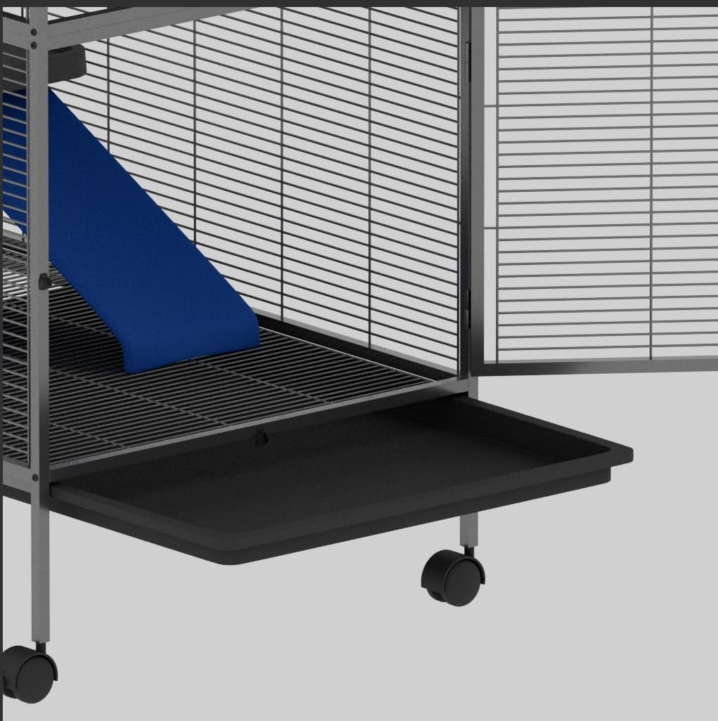 50" 6-Floor Critter Nation Cage Ferret Cage Chinchilla Rat Mice Squirrel Rabbit