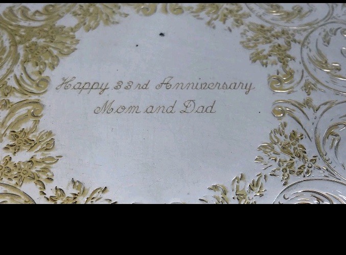 Vintage Cordial Silverplate Set With Tray And Glass Cover - Ruby & Sons Jewelers