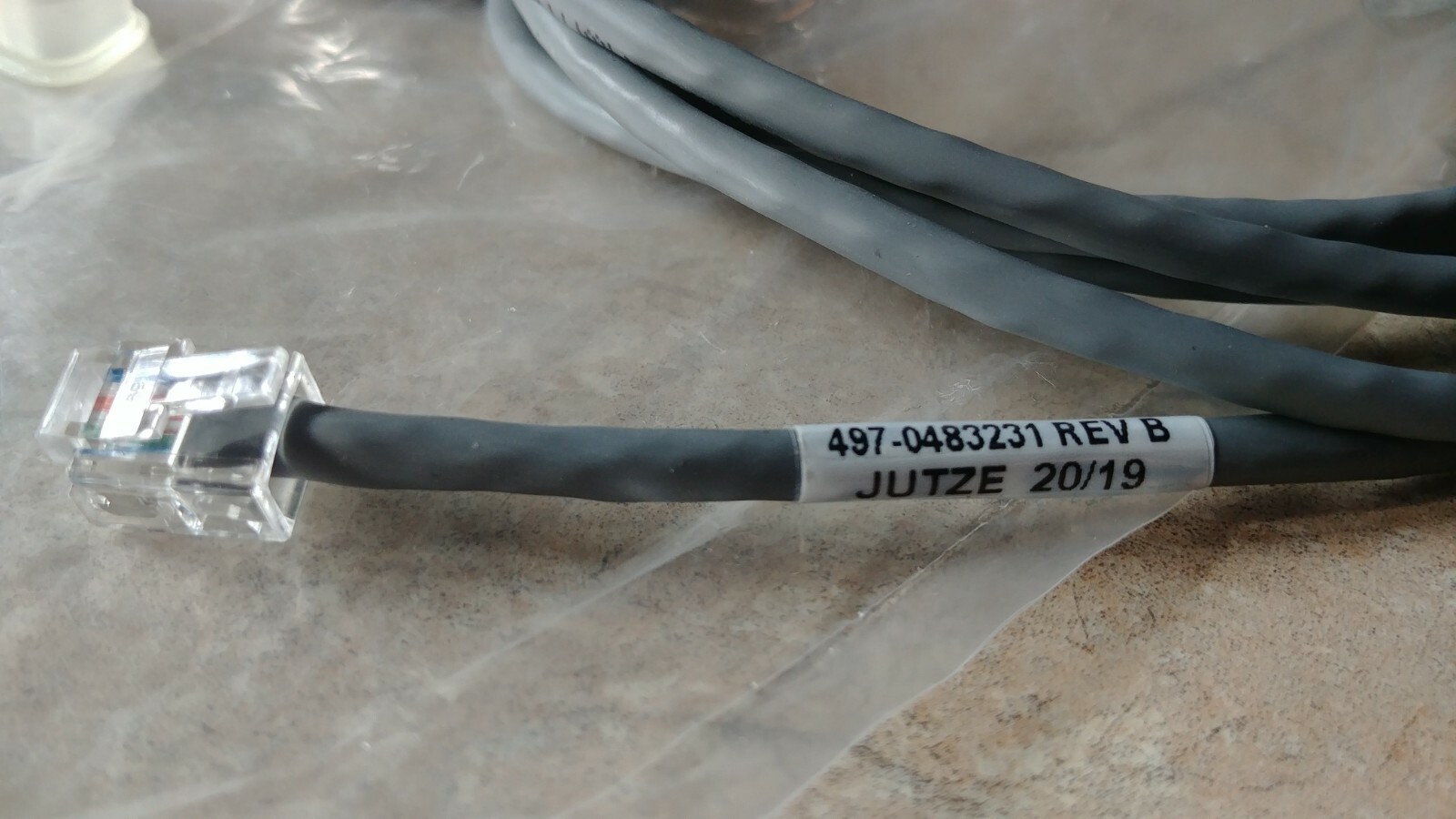 NCR 497-0483231 CB10498 Serial Receipt Printer Cable DB25M for Radiant Systems