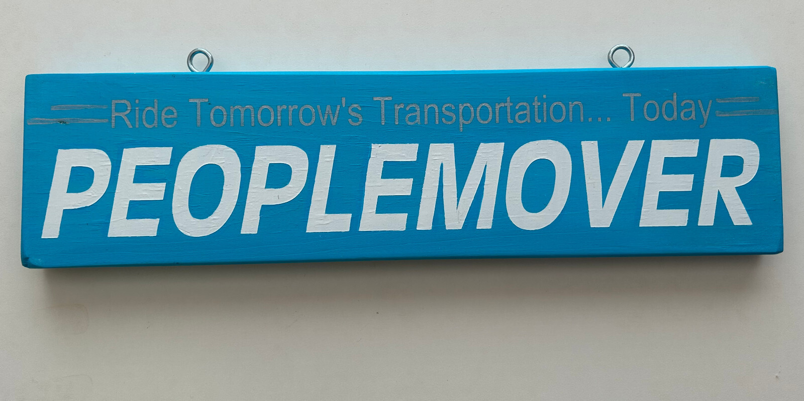 SIGN Disneyland PEOPLEMOVER reproduction WOOD Painted Decor NEW Kid's Room FUN !
