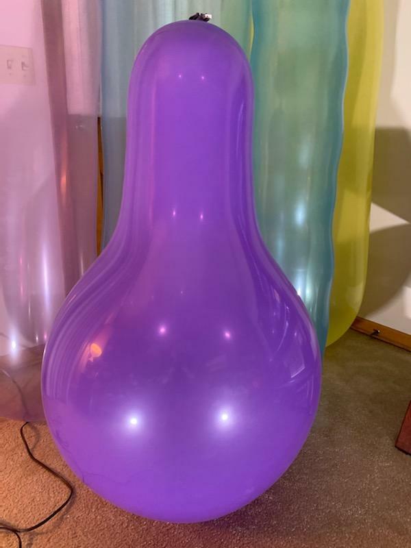 CATTEX 32" Long Neck Giant Latex Looner Balloon, Standard and Crystal Colors