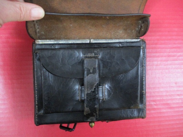 Civil War Union 1855 Rifleman's Leather Cartridge Box w/Tin Inserts - Original 3