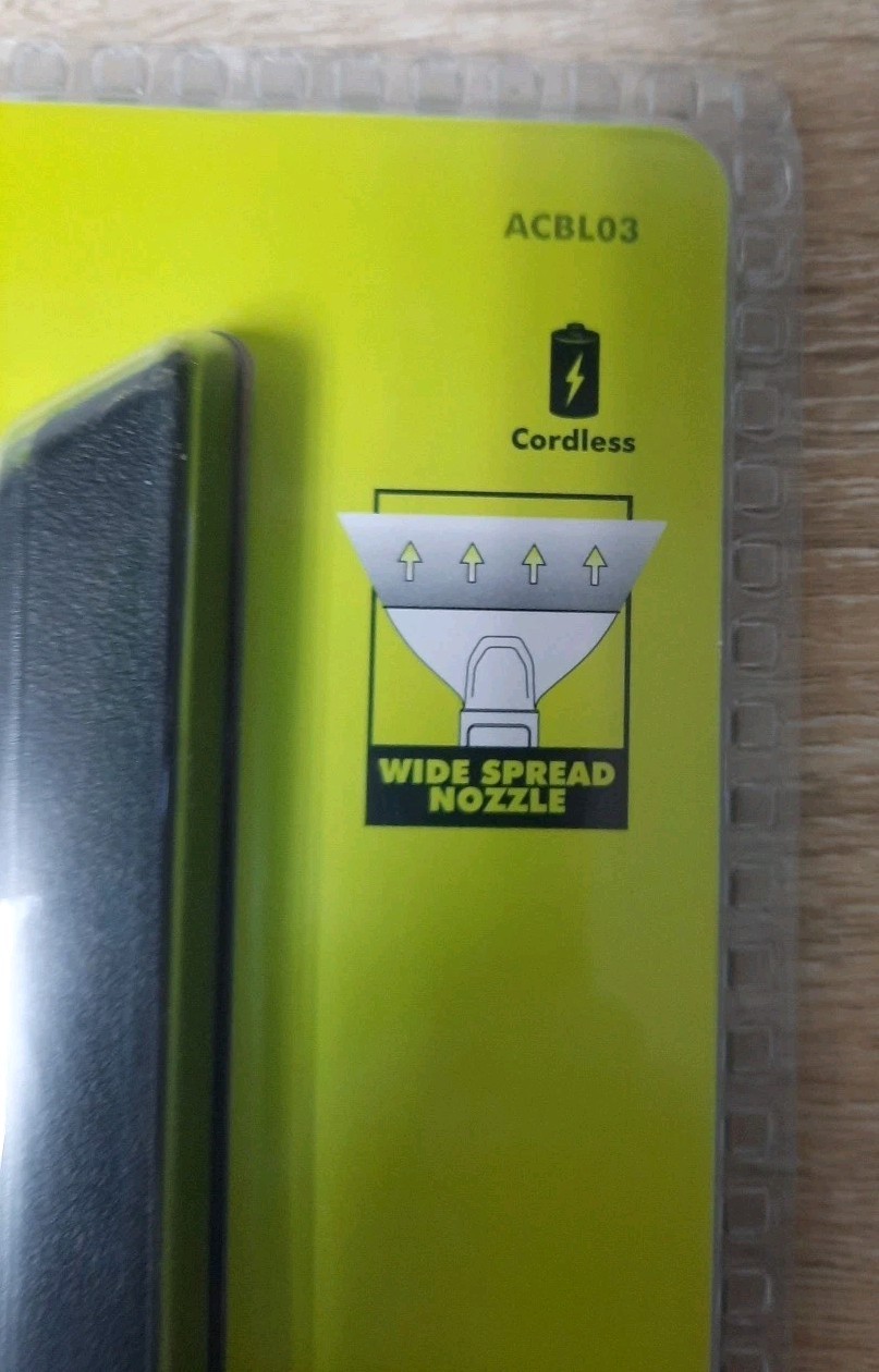 RYOBI Wide Rubber Blower Nozzle For Cordless Leaf Blowers ACBL03 NEW-FREE SHIPG