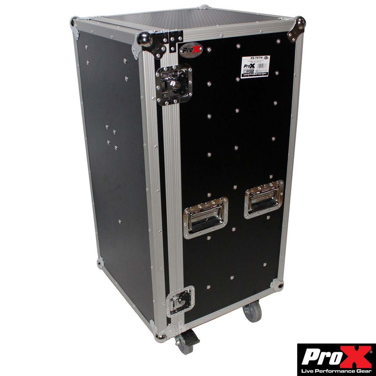 ProX XS-7DTW ATA-300 Style 7-Drawer Workstation Case with Side Table and Casters