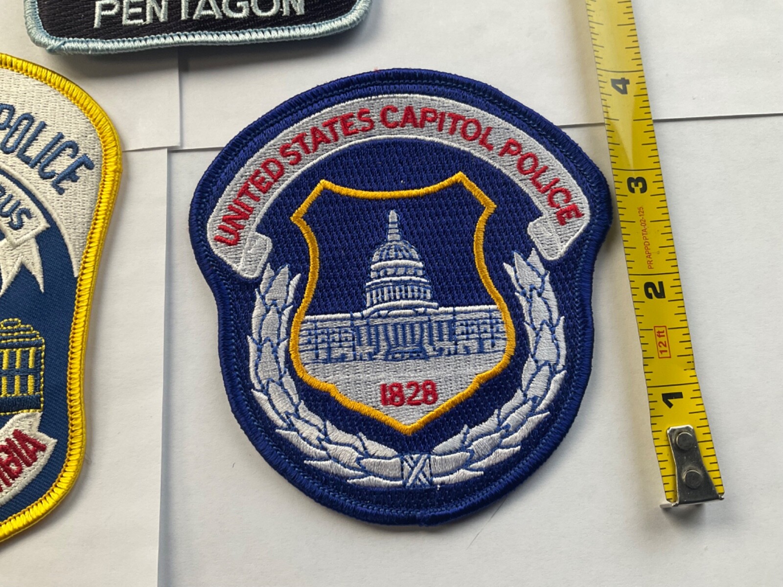 U.S. PENTAGON PATCH, DC. CAPITOL, METROPOLITAN COLLECTOR SET