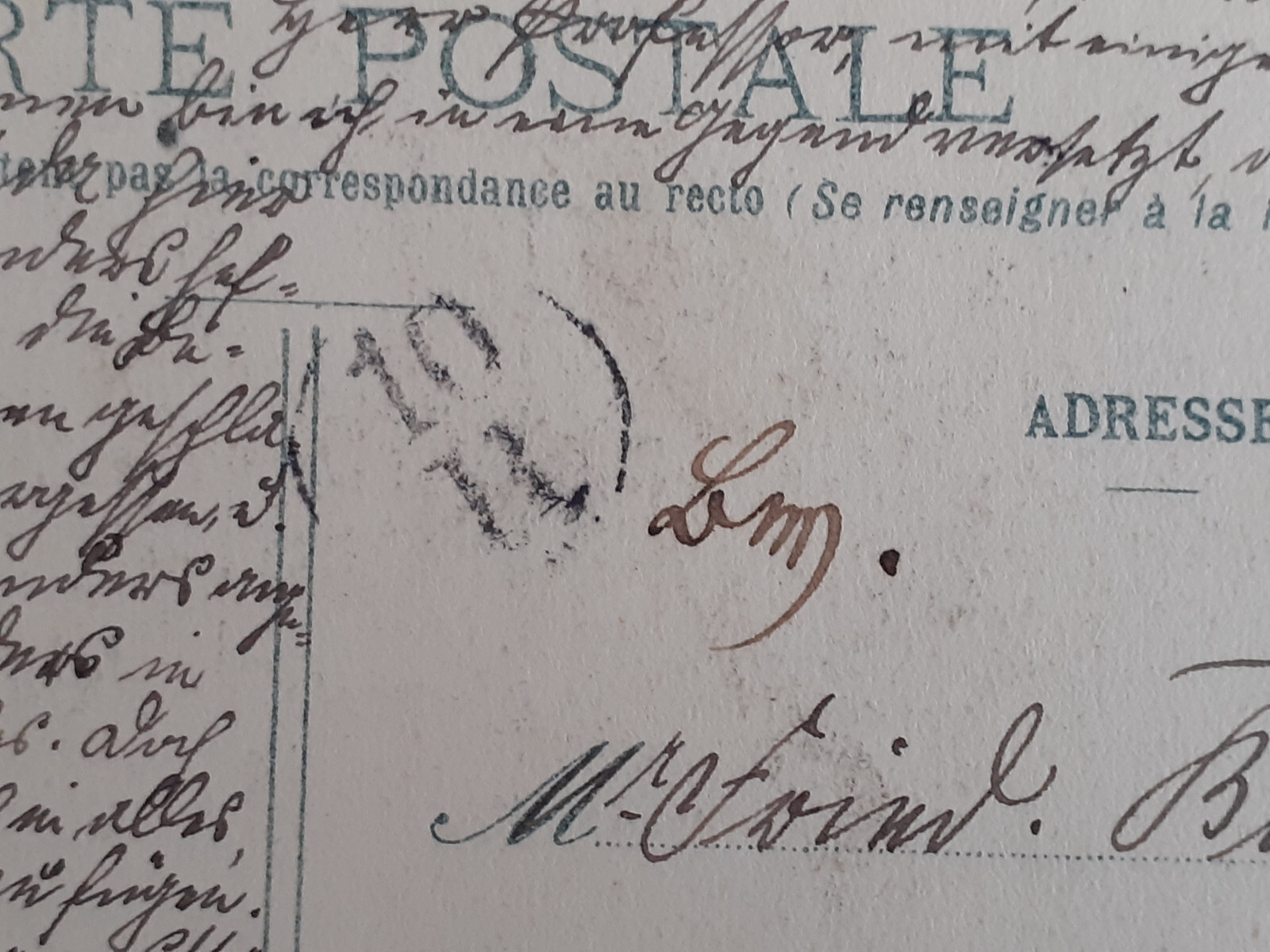 France - 1908 - Postcard from Meziers Charleville to Rosenheim - MeF. Mi 116