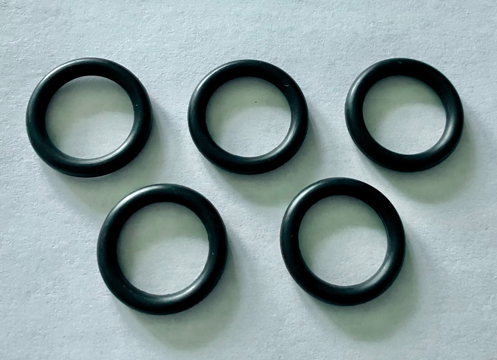 209 O-ring 11/16" ID x 15/16" OD x 1/8" thick. Buna-70 McMaster - QUANTITY: 5