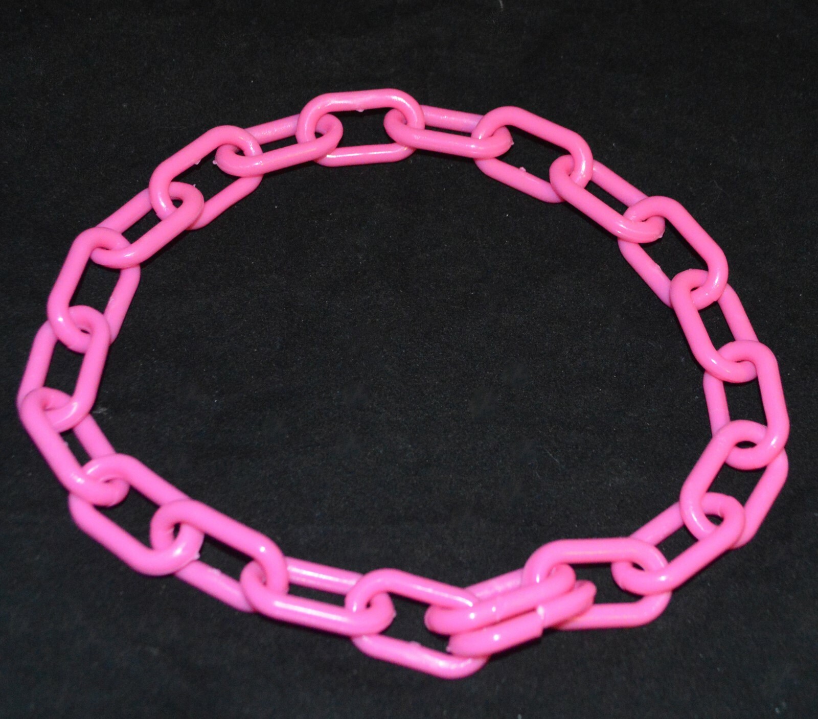 PLASTIC CHAIN GOAT ANIMAL COLLARS 1 1/2" X 3/4" LINKS 28" LONG