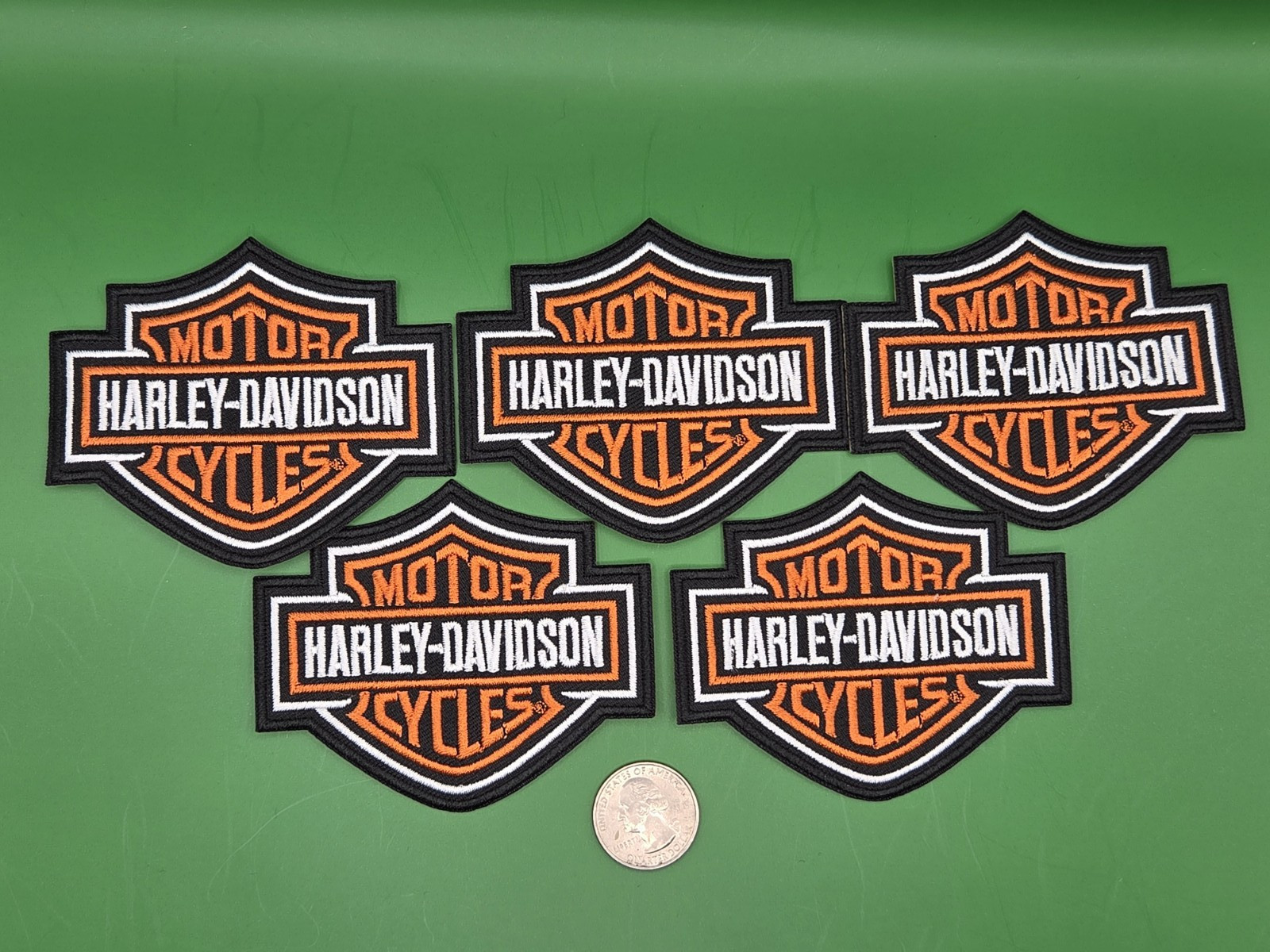HARLEY-DAVIDSON PATCH LOT OF 5 NEW