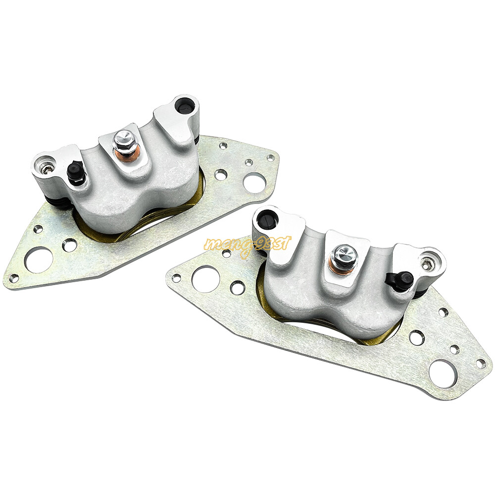 Front Left Right Brake Calipers W/Pads For Polaris Ranger 800/Crew/XP 2010-2015