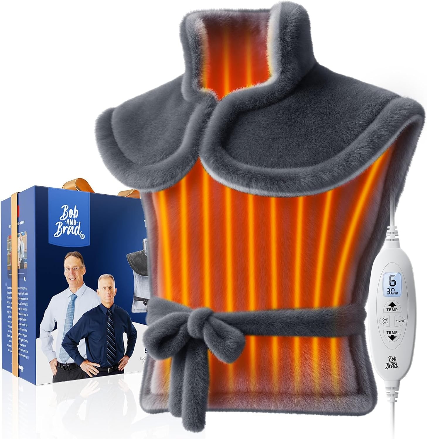 BOB AND BRAD  Heating Pad for Neck and Shoulder Full Body Electric Heating Pad