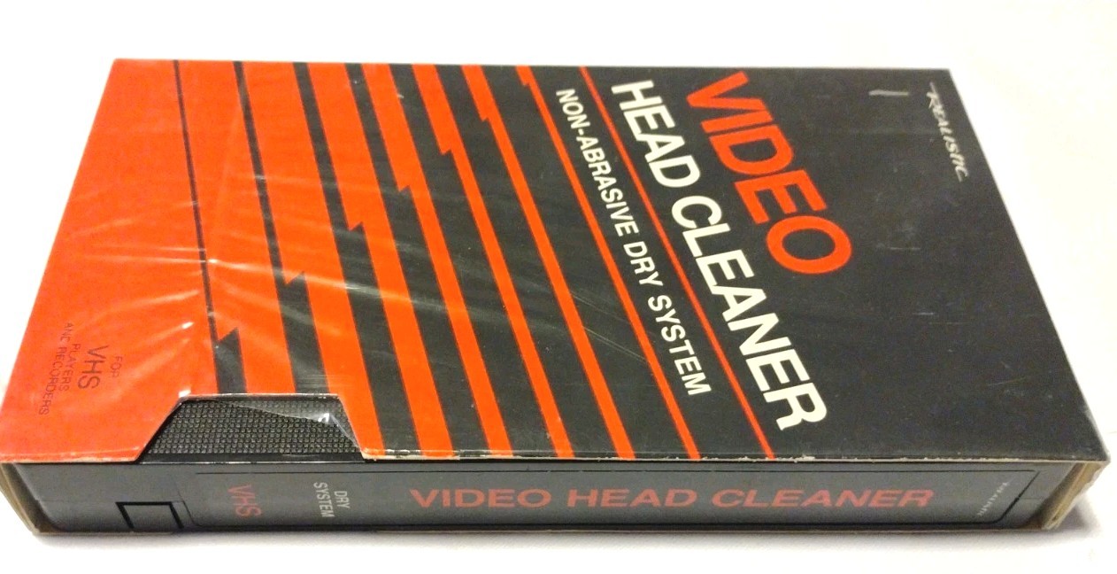 Realistic Video Head Cleaner 44-1146 Non-Abrasive Dry System AB