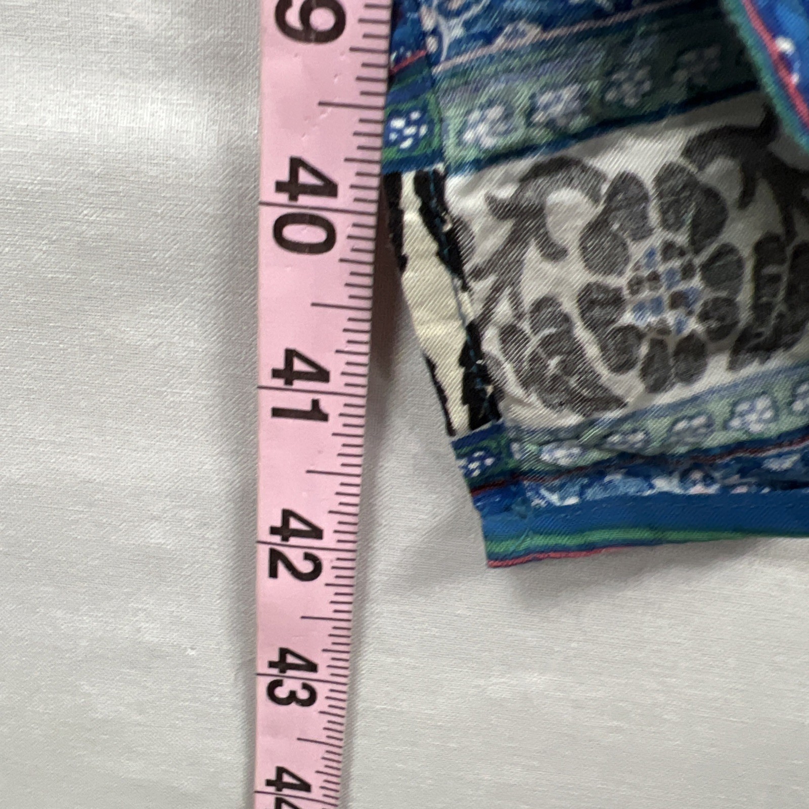 Floral Print Kimono Flying Tomato sz M/L Blue Red Bohemian Festival Coastal Core