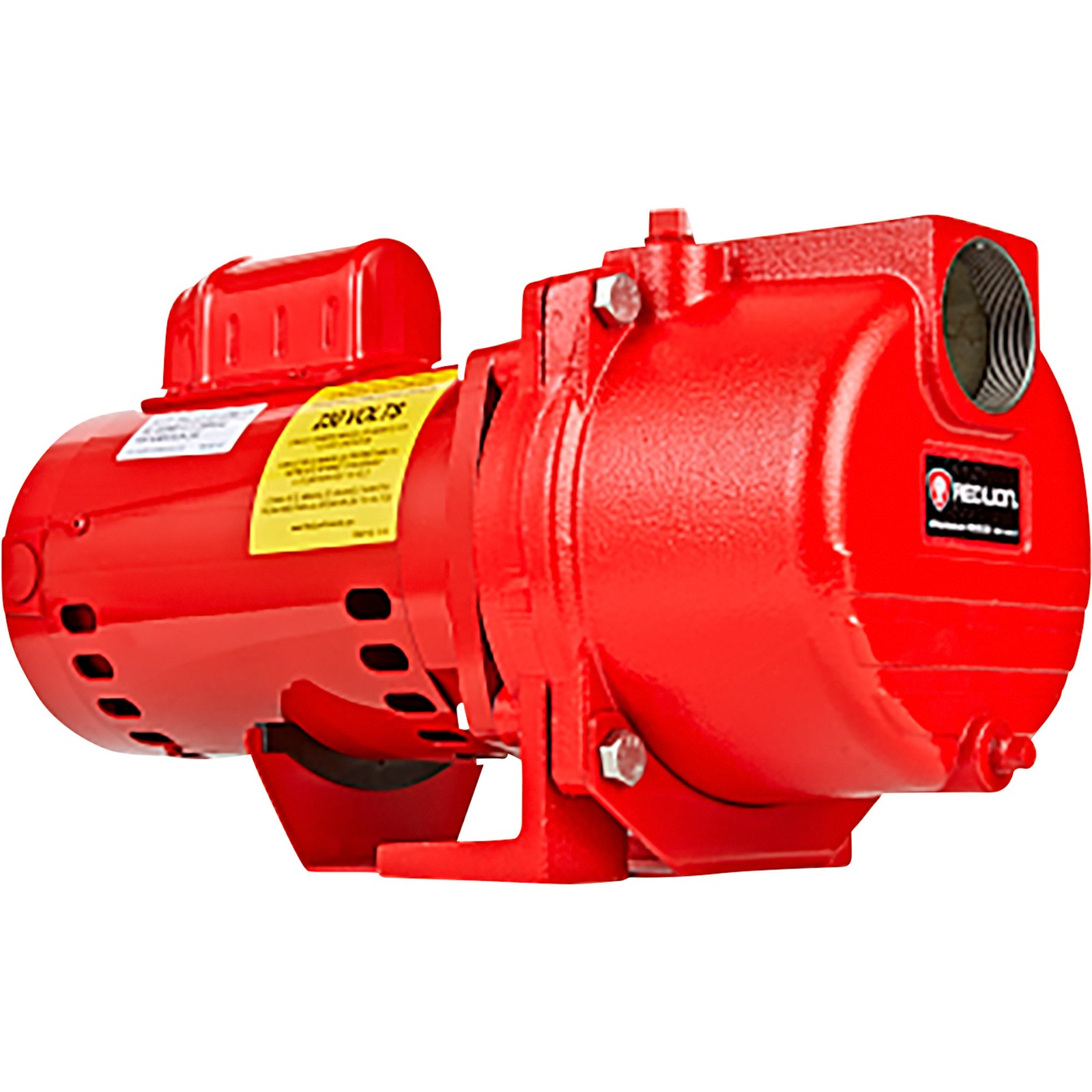 Red Lion Cast Iron Sprinkler Pump, 4560 GPH, 2 HP, 2in. and 1 1/2in. Ports,