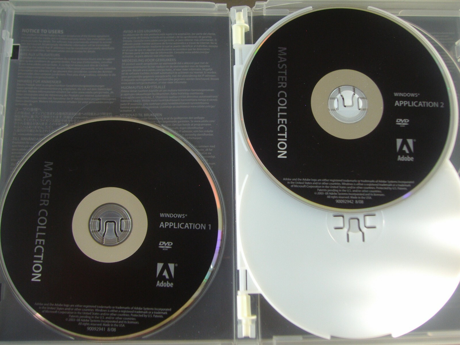 Adobe Creative Suite 4 CS4 Master Collection For Windows Full Retail DVD Version