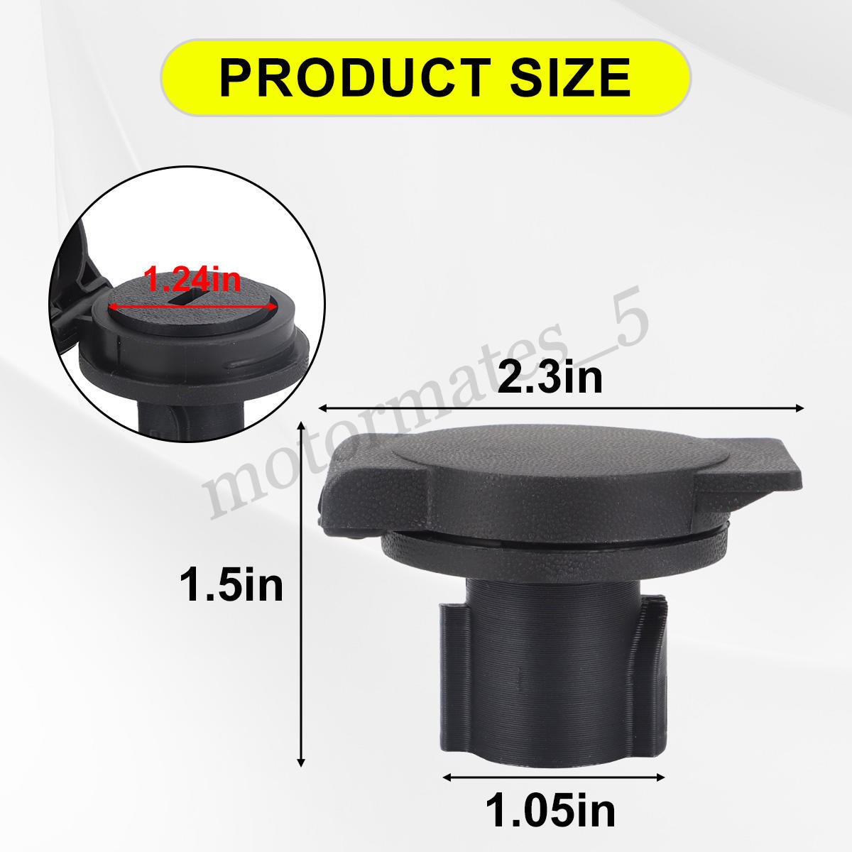 Rear Bumper Spare Tire Carrier Lock Cylinder for Ford F150 F250 350 FL3Z1543262A