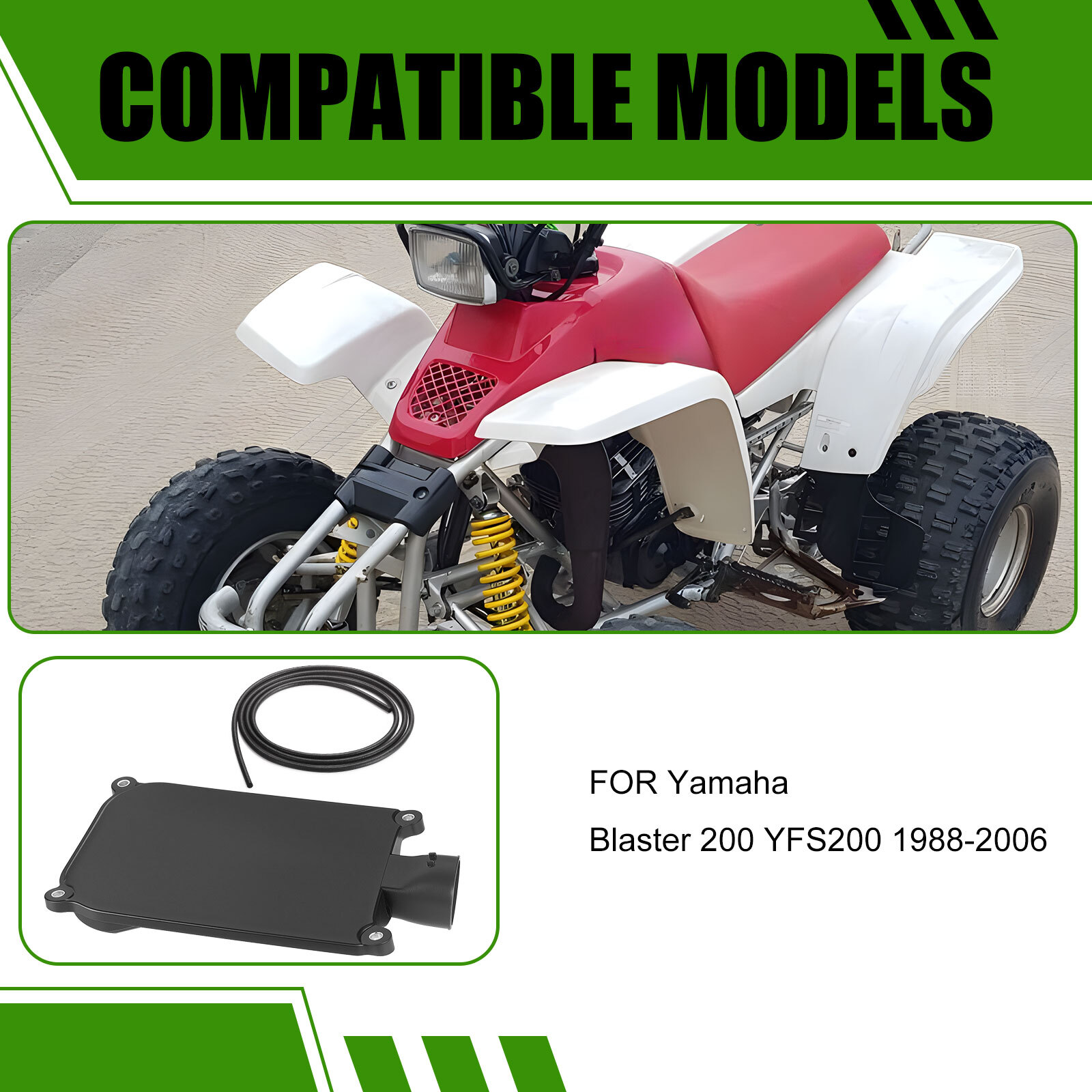 2XJ-14412-01-00 FOR YAMAHA BLASTER 200 AIR FILTER BOX LID, CAP, TOP , 1988-2006