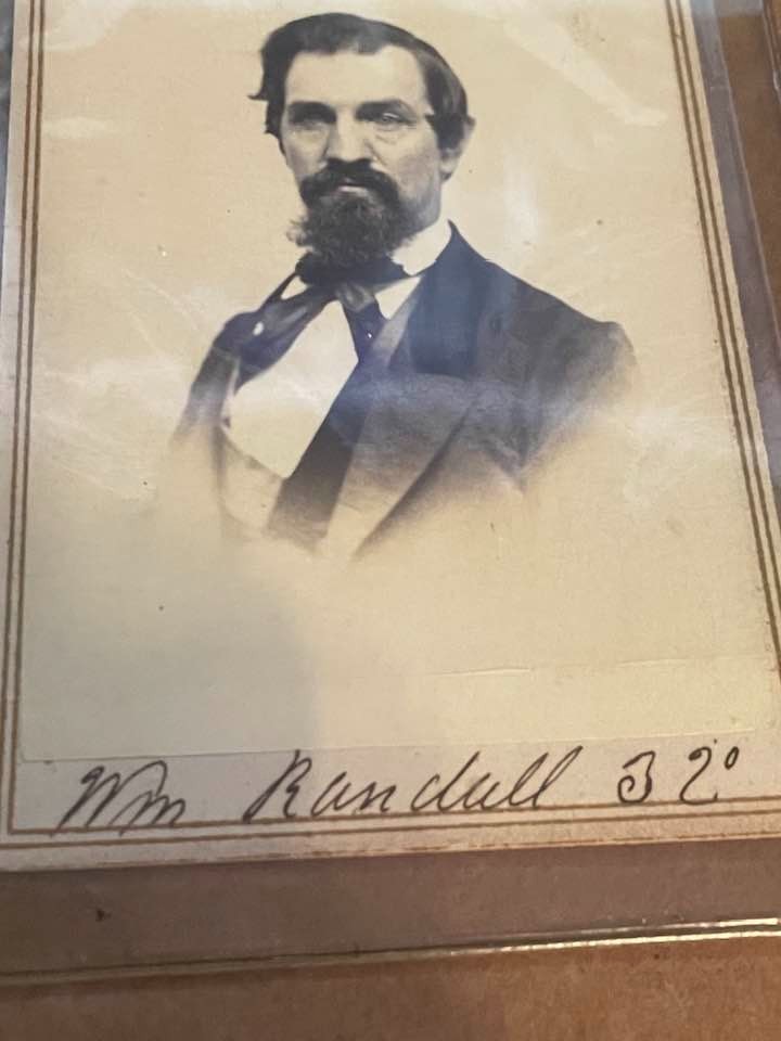 Confederate Colonel William Randall 32nd North Carolina KIA Spotsylvania cdv