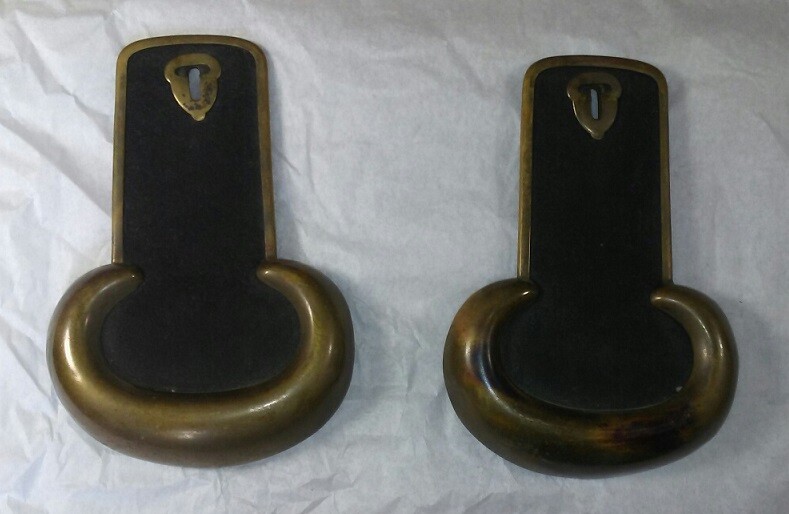 Epaulets Similar to Marines Militia Undented Crescents w.Devices 4 Drop Fringe