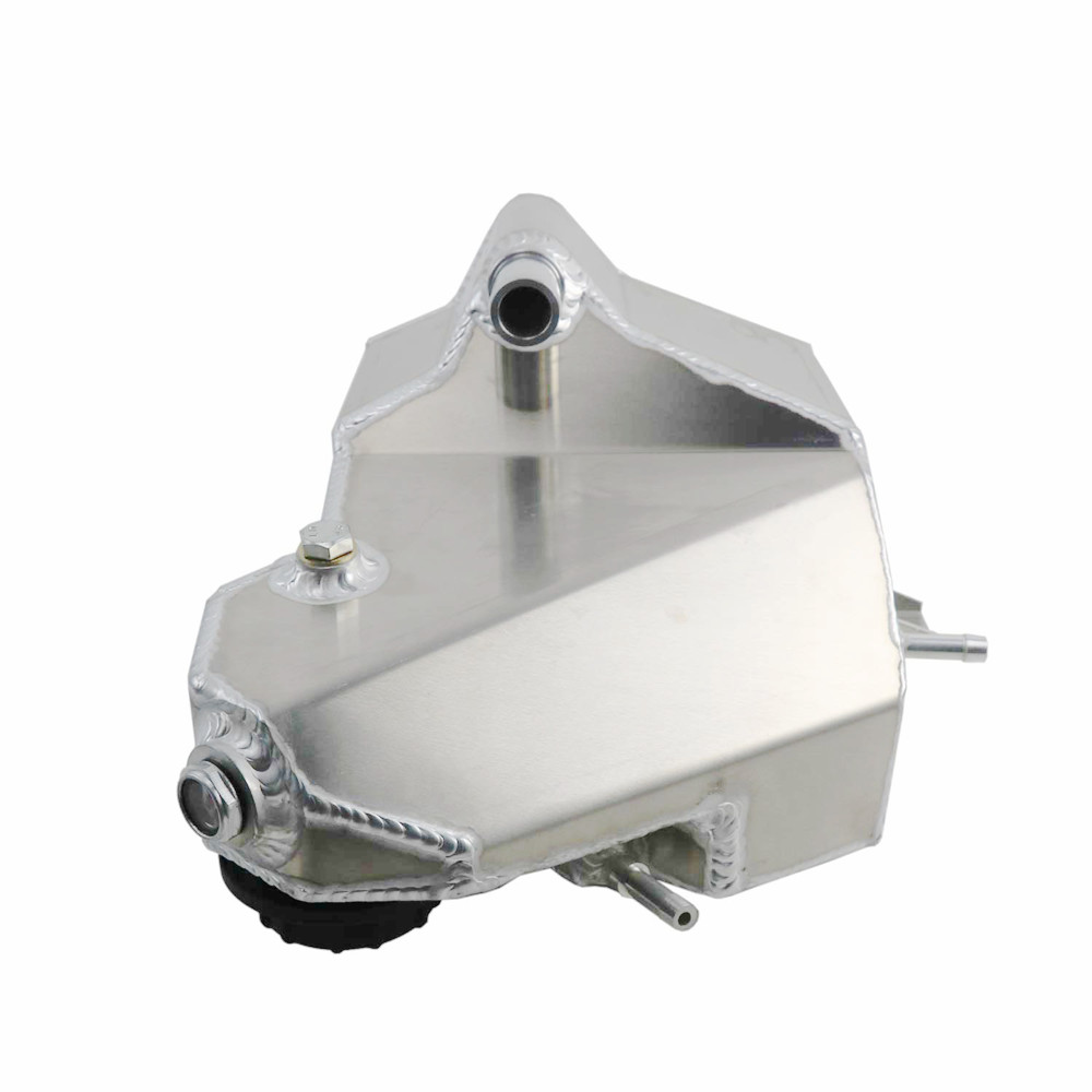 ASI Aluminum Overflow Tank Bottle for 2003-07 Ford 6.0L Powerstroke F-250 F-350