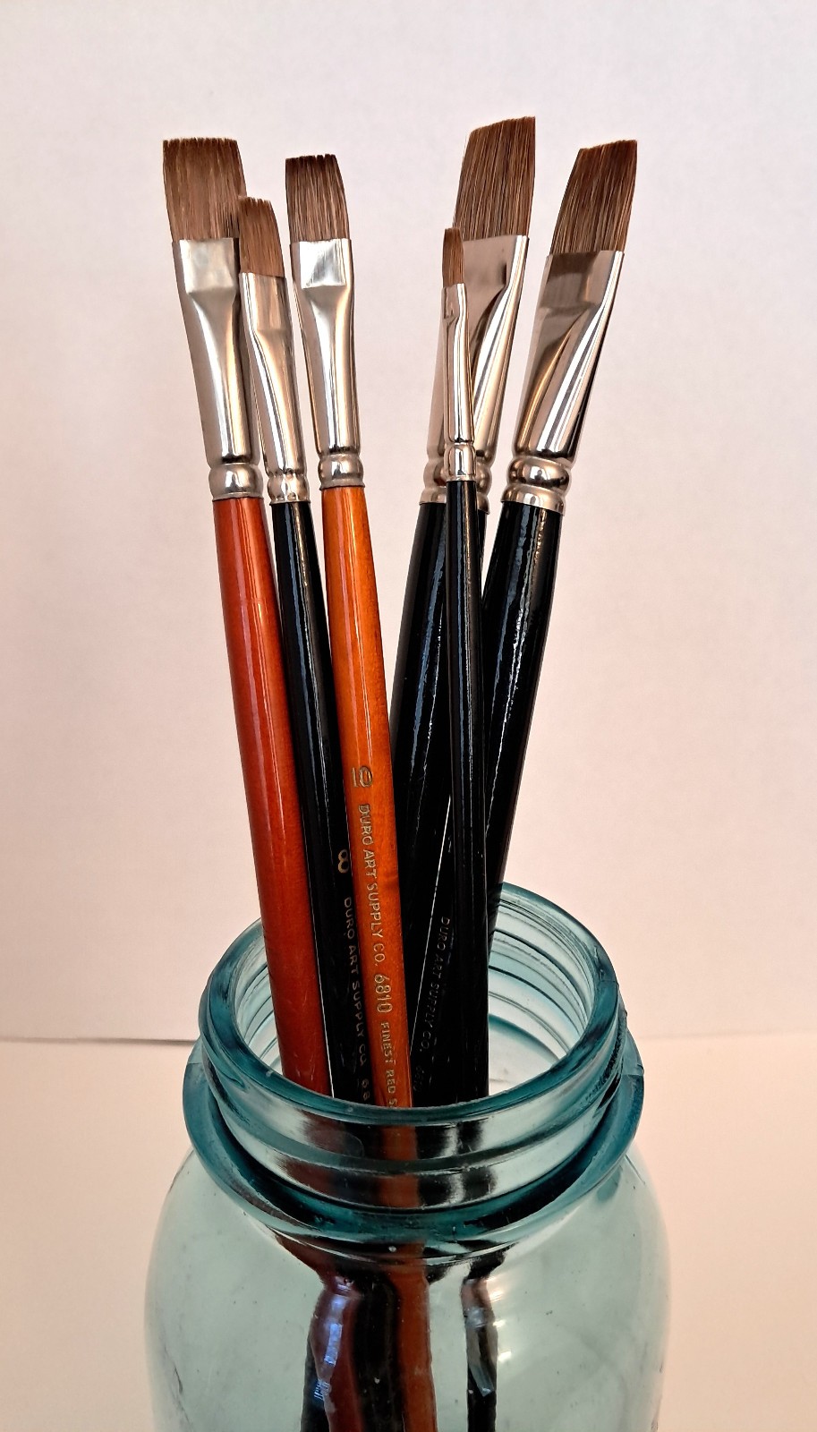 Finest RED SABLE Brushes | Comparable To GRUMBACHER 626-B | MADE IN GERMANY