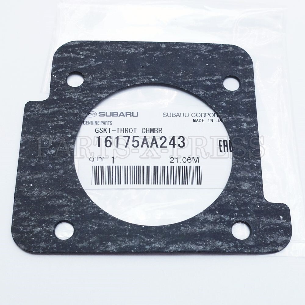 OEM GENUINE SUBARU FORESTER IMPREZA STI WRX FUEL INJECTION THROTTLE BODY GASKET