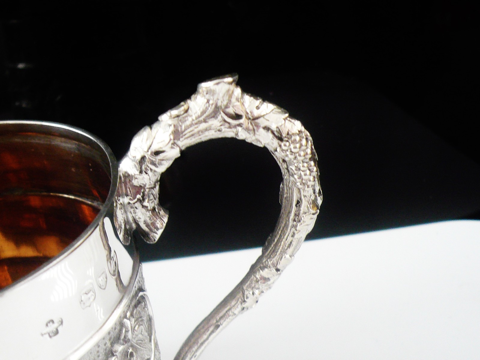 Antique Sterling Silver Tankard Mug, Horace Woodward & Co Ltd, London 1894