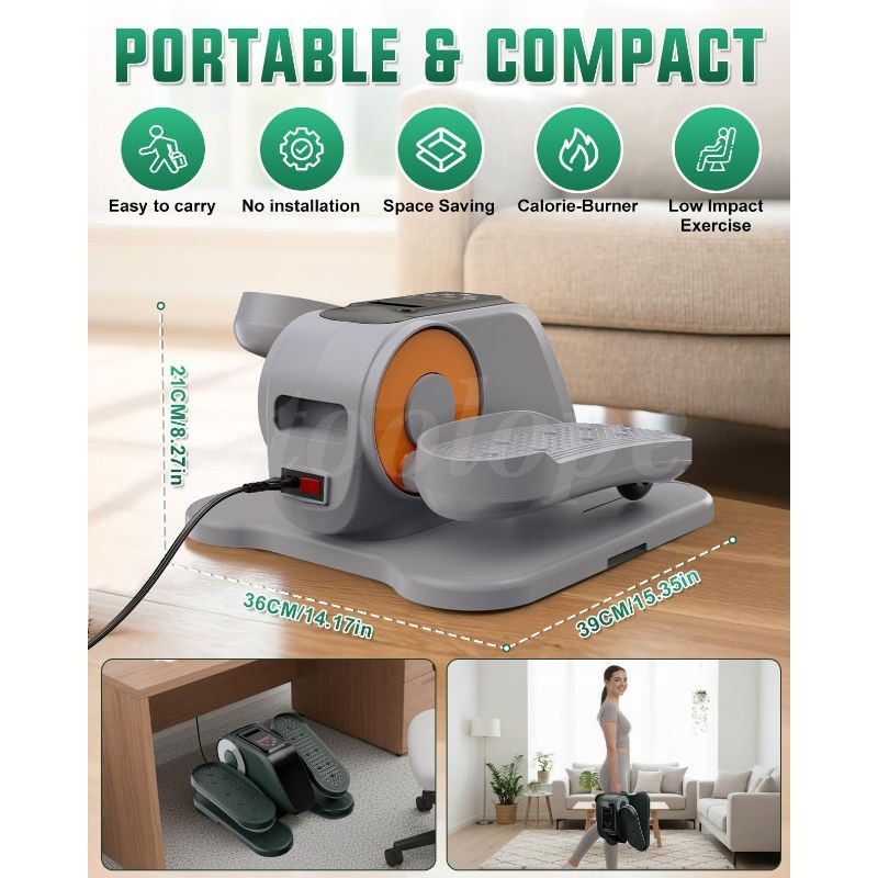 Ellipse Leg Exerciser as Seen on Tv Under Desk Elliptical Machine Seated Eclipse