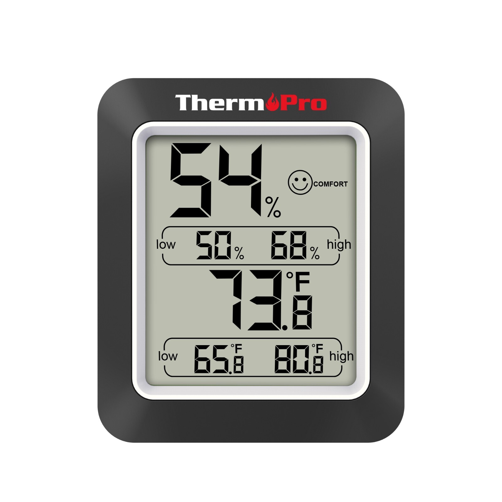 2xThermoPro Digital Hygrometer LCD Indoor Thermometer Temperature Humidity Meter