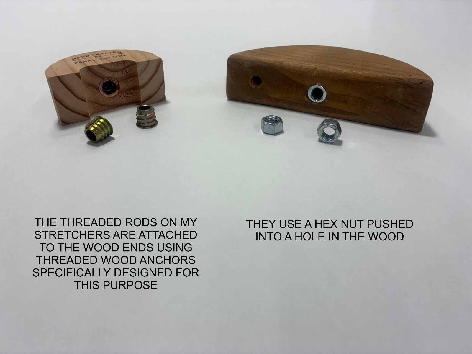 Waistband Stretcher for pants/jeans - 31" to 38" Waist - STEEL & WOOD (Medium)