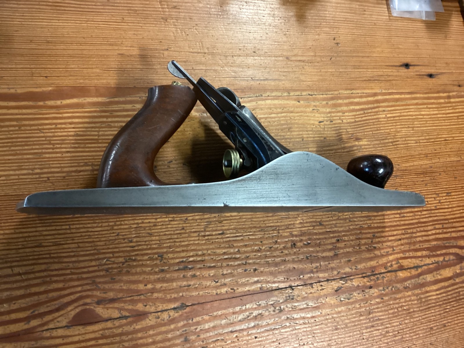 Vintage Stanley No. 5C Jack Plane. Two patent dates