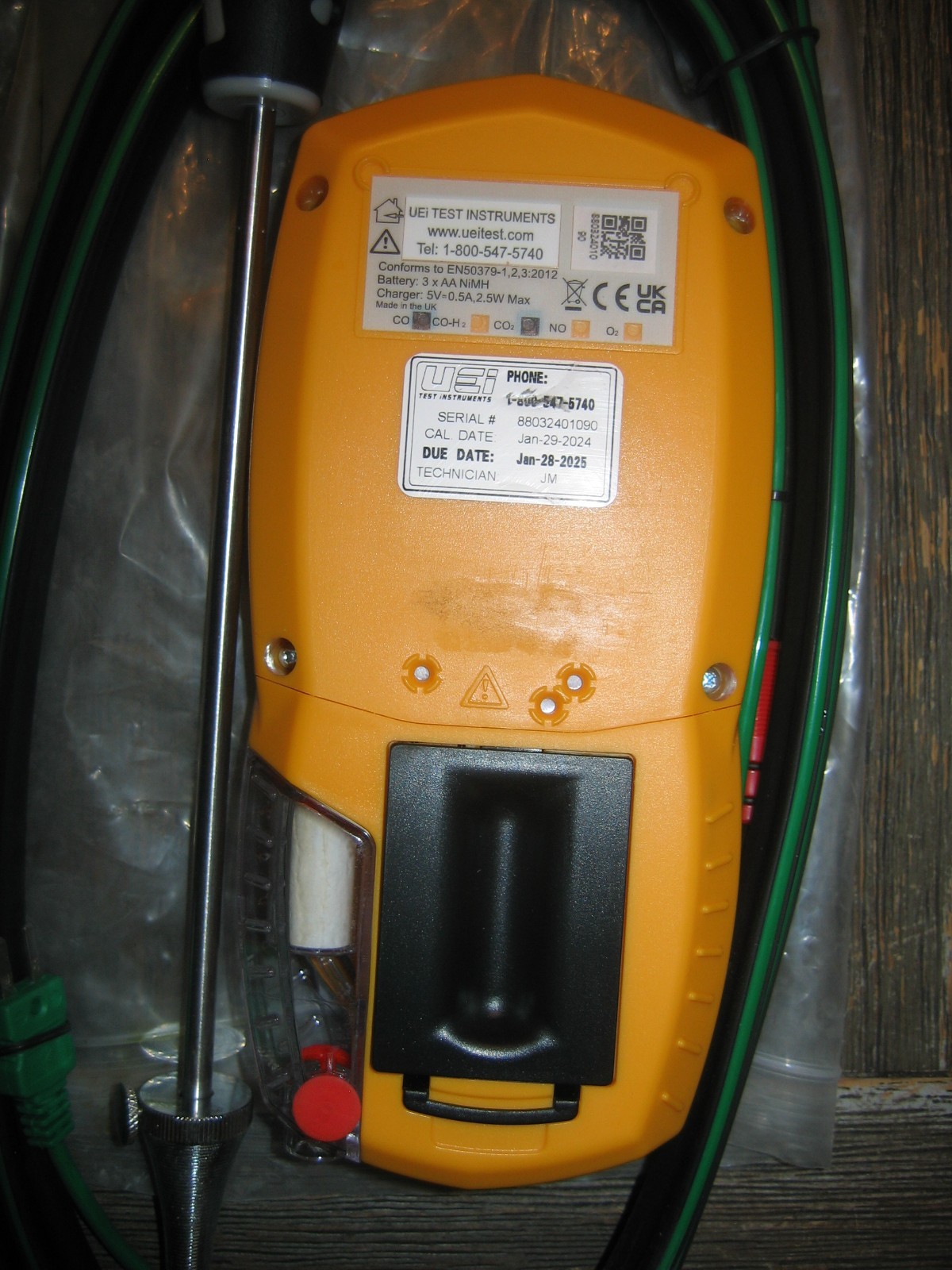 UEi C161 Residential Combustion Analyzer