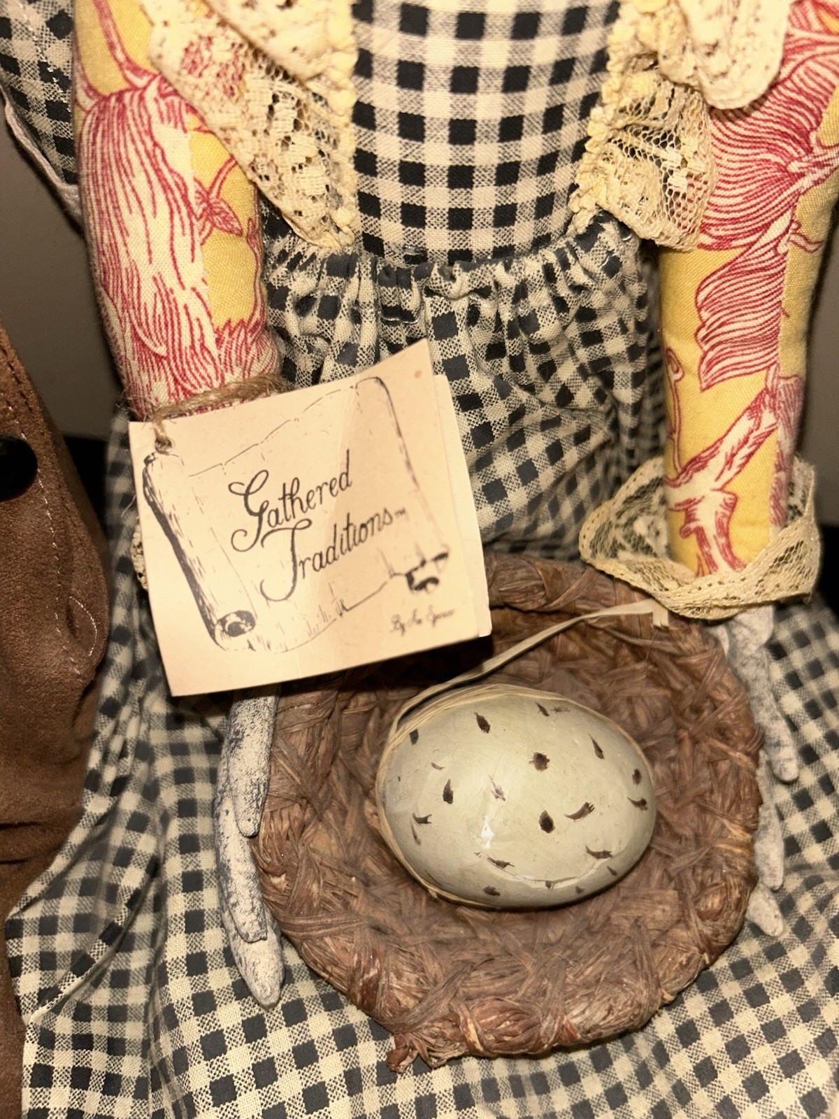 Gathered Traditions Reginald Rooster And Hermoine Hen By Joe Spencer