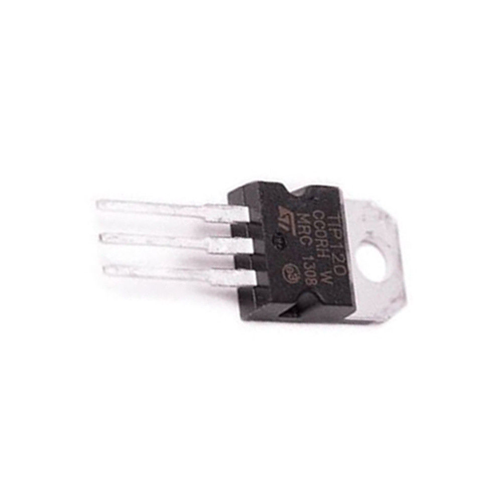 10pcs TIP120 Darlington Transistors TO-220 60V 5A NPN BJT ST