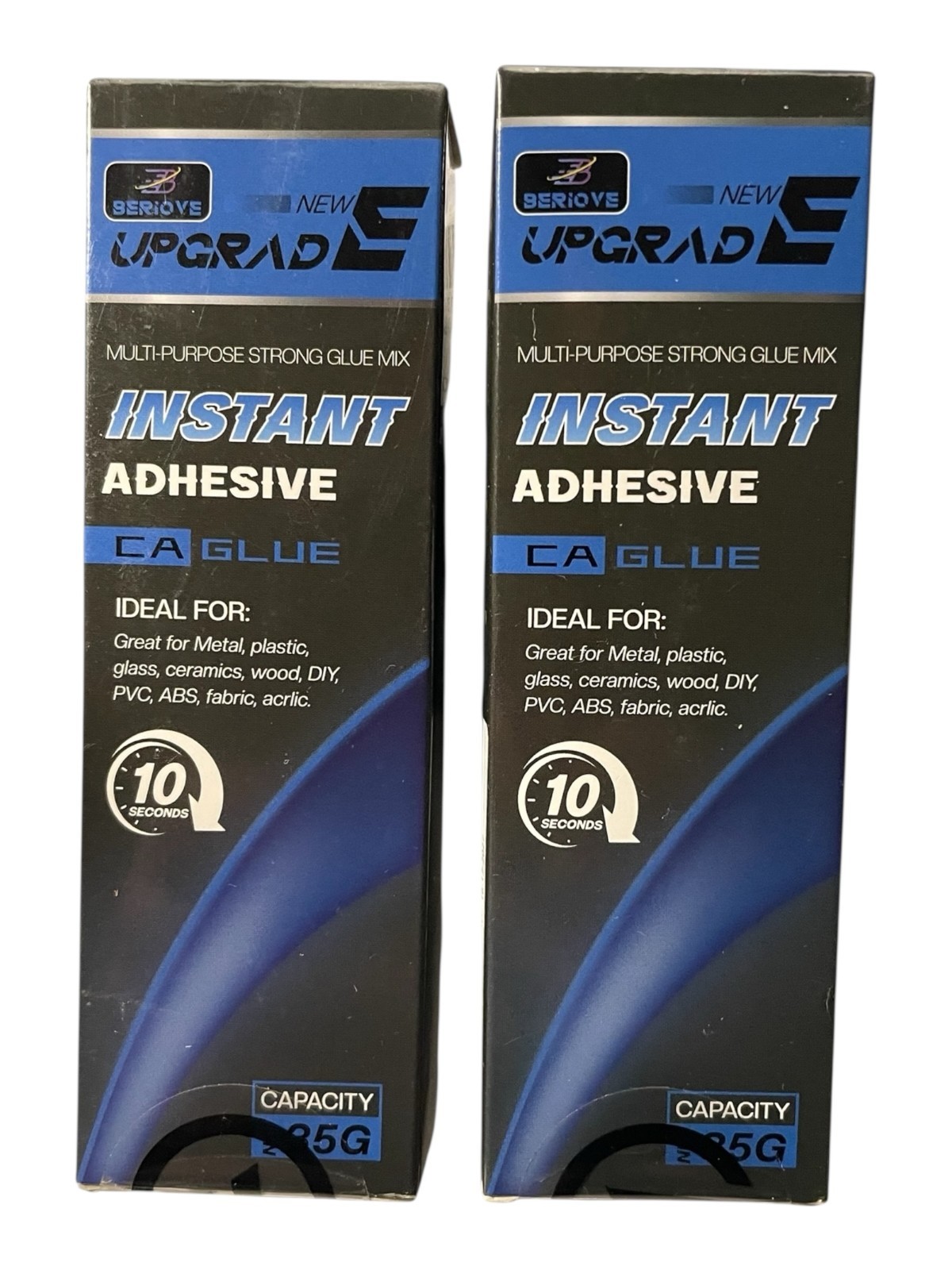 CA Glue Instant Adhesive - Fast Drying/Waterproof - 2 PACK - 35 grams each